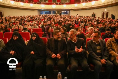 محمد مهدی اسماعیلی وزیر فرهنگ و ارشاد سلامی میهمان جشنواره تئاتر فجر