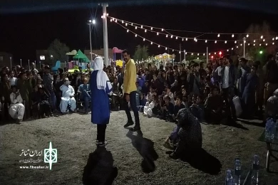 شروع بخش خیابانی سی و سومین جشنواره تئاتر سیستان و بلوچستان