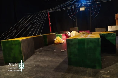 نمایش « گنجشکک اشی مشی » به کارگردانی مسعود نوری در بخش خیابانی سی و سومین جشنواره تئاتر سیستان و بلوچستان